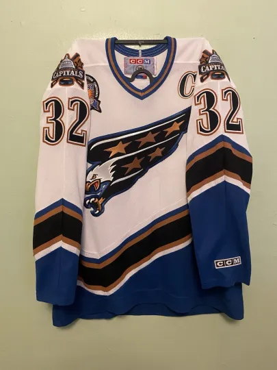 Discover Dale Hunter Washington Capitals 1998 Stanley Cup Jersey