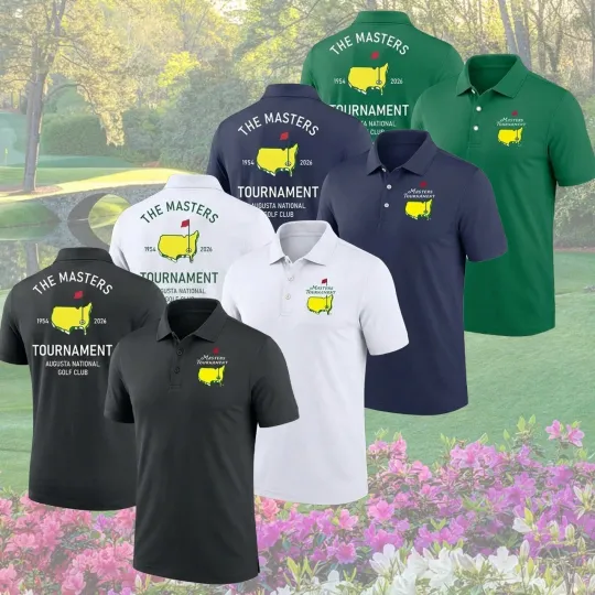 Discover Master 2026 Golf Club Tournament 3D Polo Gift, Print Gift For Golf Lovers