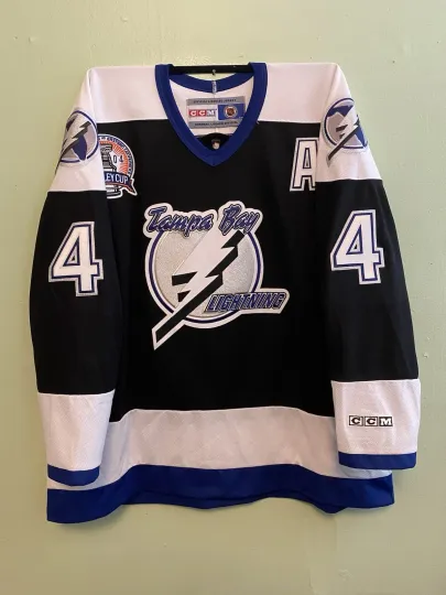 Discover Vincent Lecavalier Tampa Bay Lightning 2004 Stanley Cup Jersey