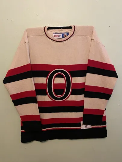 Discover Frank Finnegan Ottawa Senators Wool Sweater Jersey