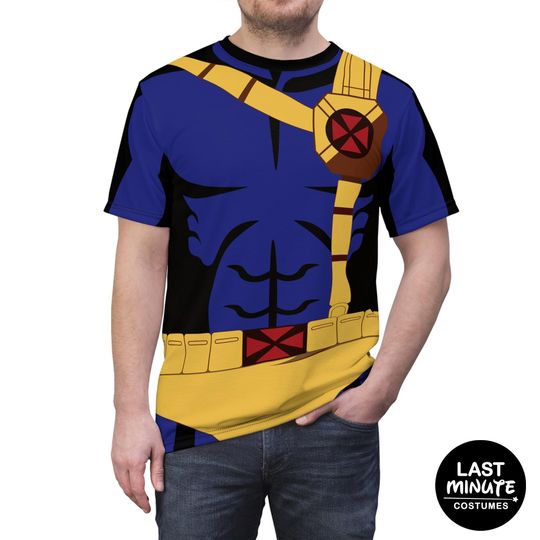 Discover Cyclops Shirt, Mutants Human Costume, Scott Summers Cosplay, Comic-Con Party Outfit, Halloween Apparel, Idea Fashion for runDisney