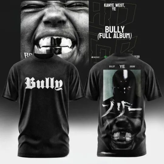 Discover Kanye West Album Bully 2026 T-Shirt