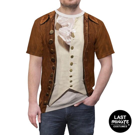 Discover Alexander Hamilton Shirt, Revolutionary War Costume, Broadway Cosplay Apparel