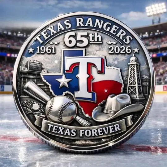 Discover Rangers 65Th Anniversary Commemorative Coin