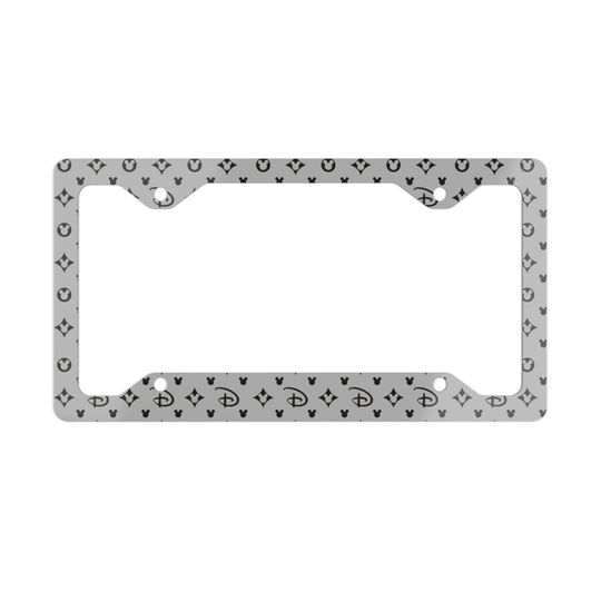 Discover Disney Logo License Plate Frame for Cars, Mickey Mouse Vehicle Plate Holder, Disney World/Land Gift, Car Decor