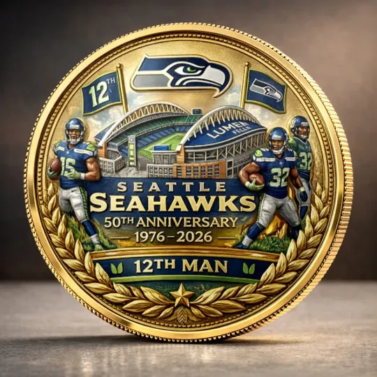 Discover Seahawks Commemorative Coin