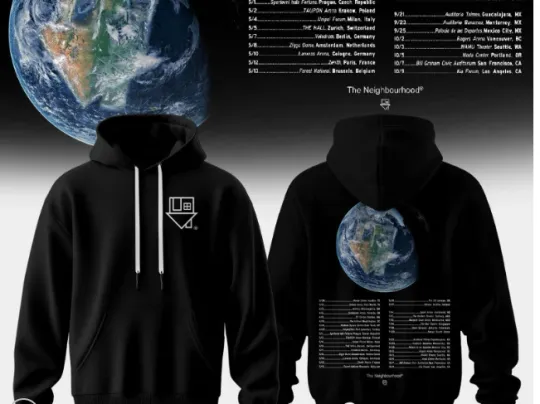 Discover The Neighbourhood The World Tour 2026 Limited Hoodie