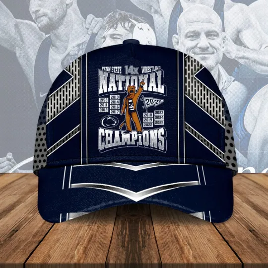 Penn State Nittany Lions Wrestling 2026 National Champions Classic Cap