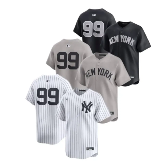 Discover Men's New York City Yankee Alternate Limited Player Jersey All Size