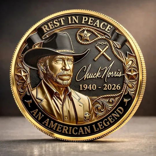 Discover Chuck Norris Commemorative Coin