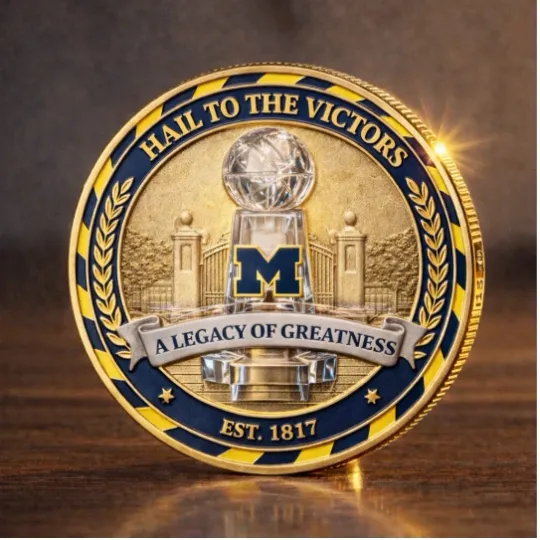 Discover Michigan Wolverines Coin