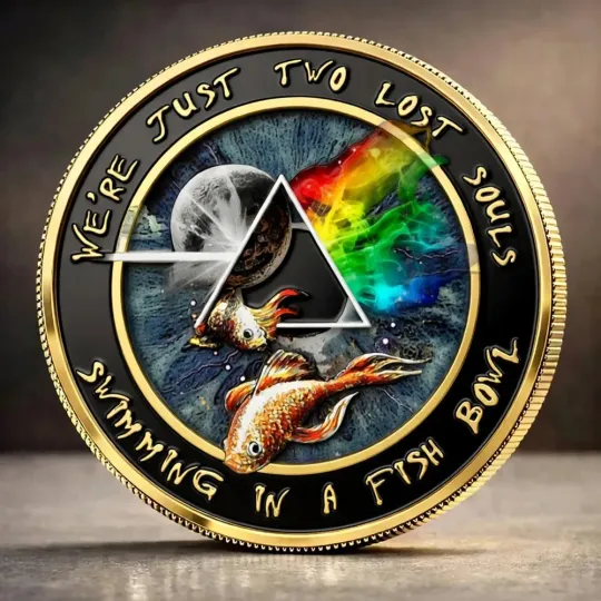 Discover Pink Floyd Commemorative Coin