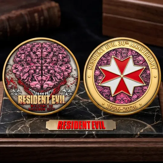 Discover Resident Evil 30th Anniversary Commemorative Coin