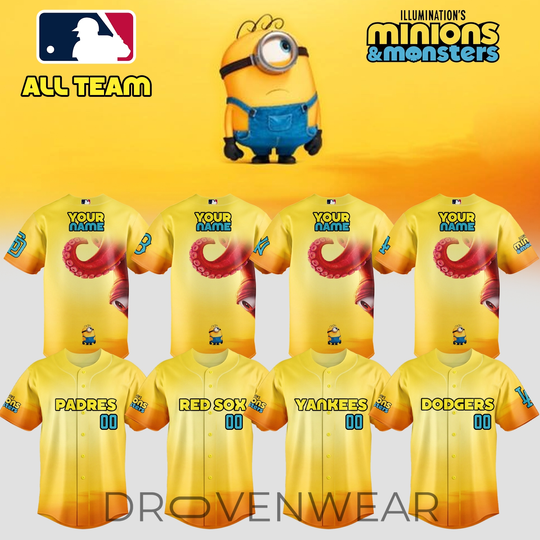 Discover All Team x “Minions & Monsters” 2026 Limited Edition – Custom Jersey