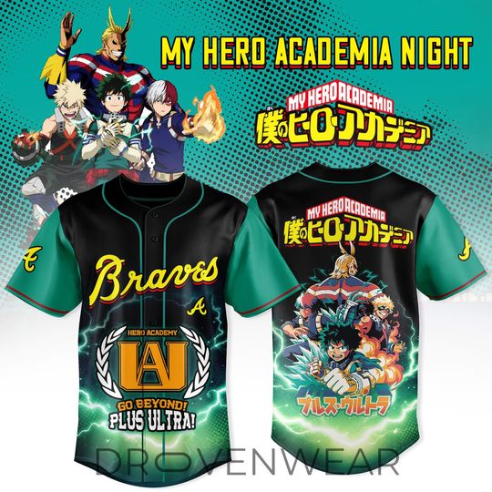 Atlanta Braves x Hero Anime Night 2026 New Jersey