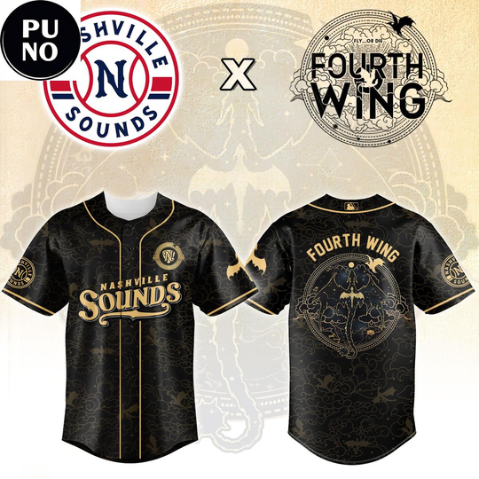 Nashville Sounds x Fourth Wing 2026 New Version Baseball Jersey