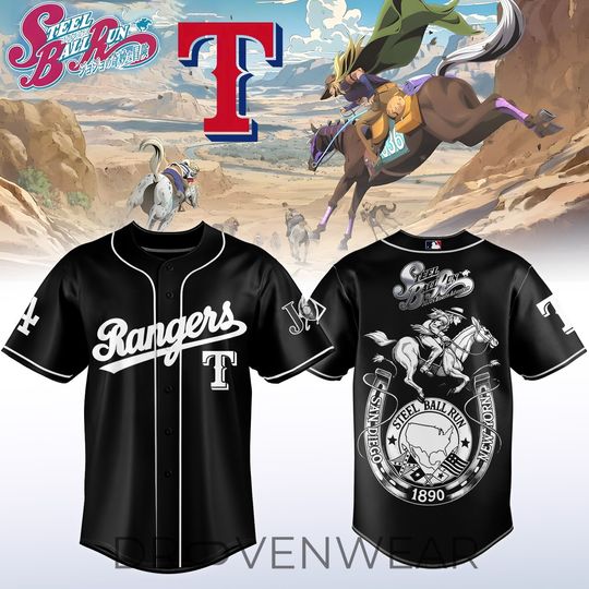 Texas Rangers x Steel Ball Run Limited Jersey