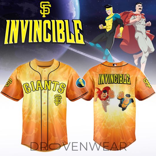 San Francisco Giants x INVINCIBLE Baseball Jersey