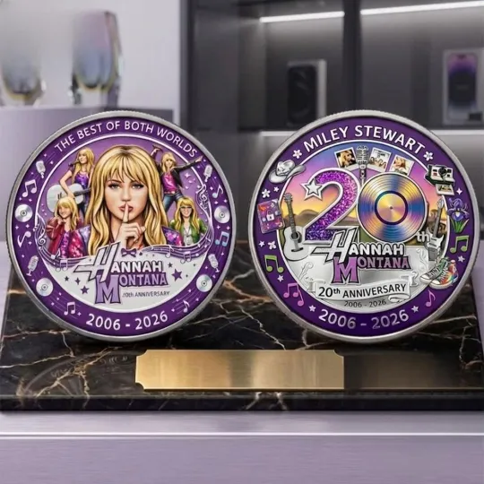 Discover Hannah Montana 20Th Anniversary Commemorative Coin