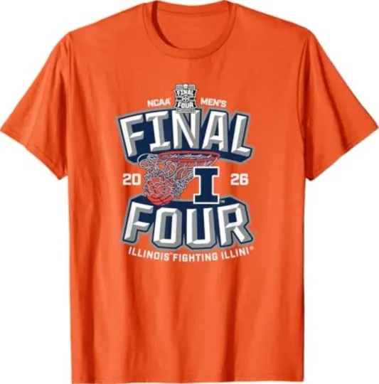 Illinois Men's Basketball Final Four March Madness Classic T-Shirt