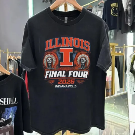 Illinois Fighting Illini Illinois Final Four 2026 Shirt