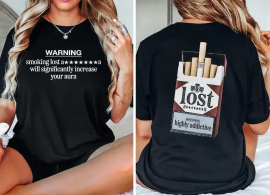 Machine Gun Kelly MGK Lost Americana Tour 2025 2026 2 Sided Shirt