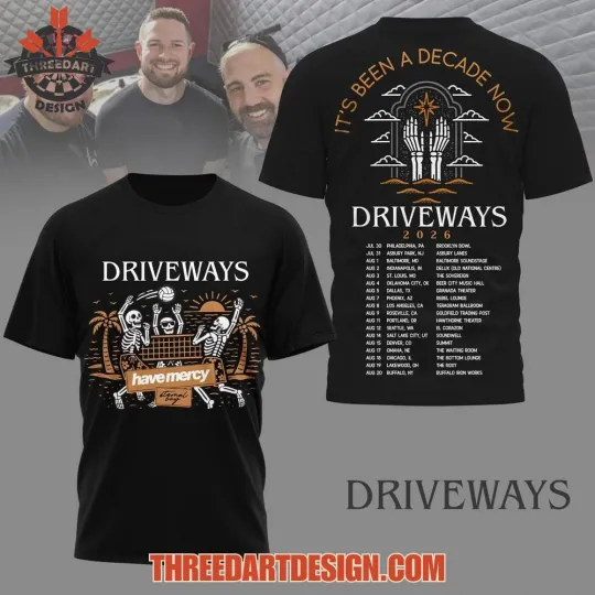 Discover Driveways Its Been A Decade 2026 Style Fan 3D T-shirt