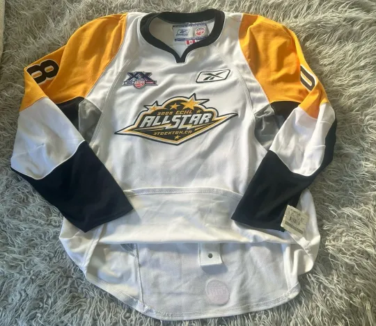Discover Stockton Thunder 2008 ECHL All Star Classic CCM Authentic Smith #08 Jersey