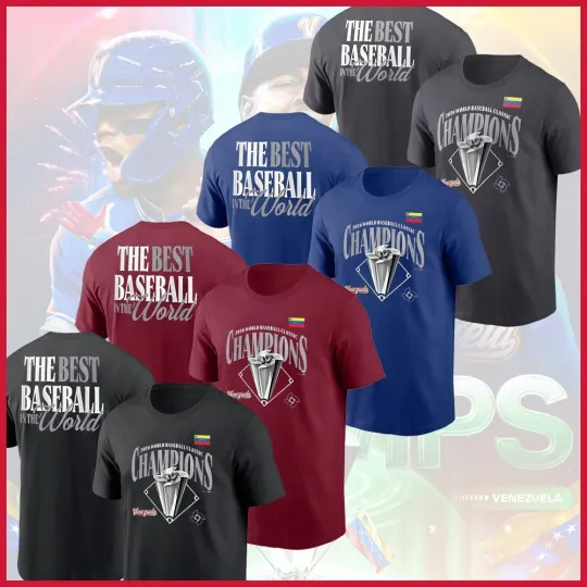 Discover Venezuela Baseball 2026 World Baseball Classic Champions Locker Room Both Side