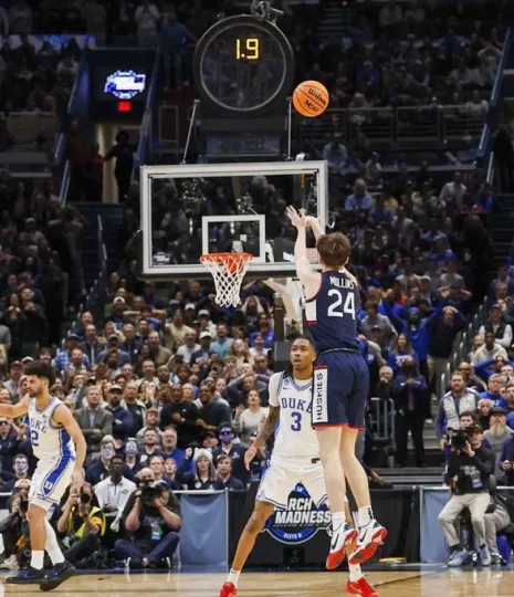 Discover Braylon Mullins Game Winner In Final Second 2026 UConn Huskies, Duke Blue Poster