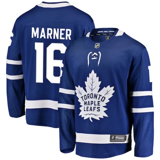 Discover Men's Toronto Maple Leafs Mitch Marner Fanatics Blue Home Breakaway Jersey
