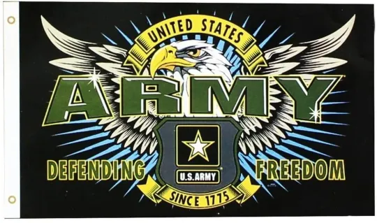 Discover US Army House Flag - Defending Freedom Since 1775