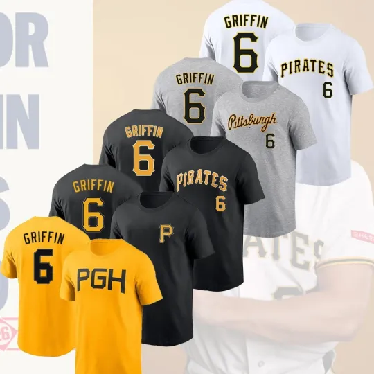 Discover Konnor Griffin #6 Pittsburgh Team 2026 Name & Number Player Unisex Fan Gifts