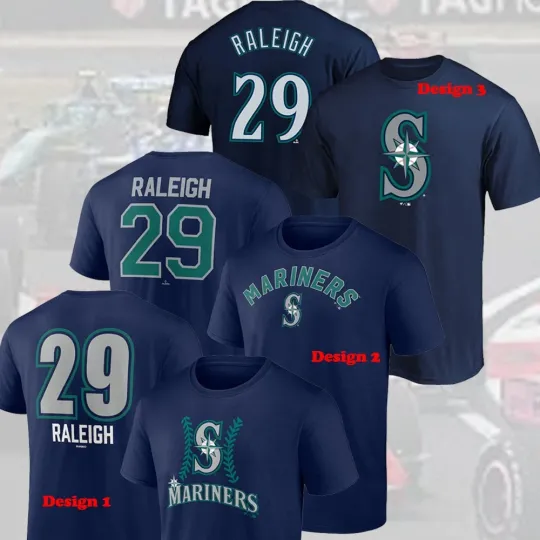 Cal Raleigh #29 Seattle Marine Name & Number Special Design Fan Gift