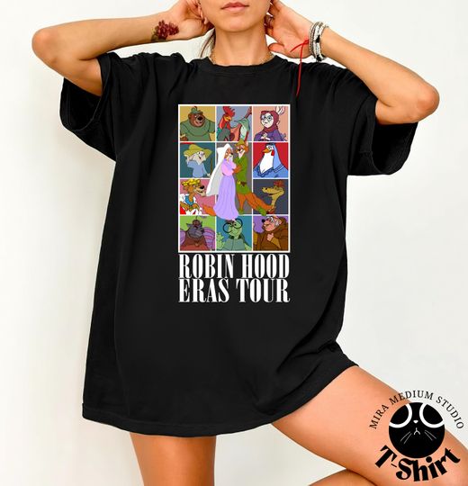 Discover Eras Tour Robin Hood Shirt, Nottingham Forest Couple Shirt, Disney Robin Hood Tee, Magical Kingdom Trip Outfit