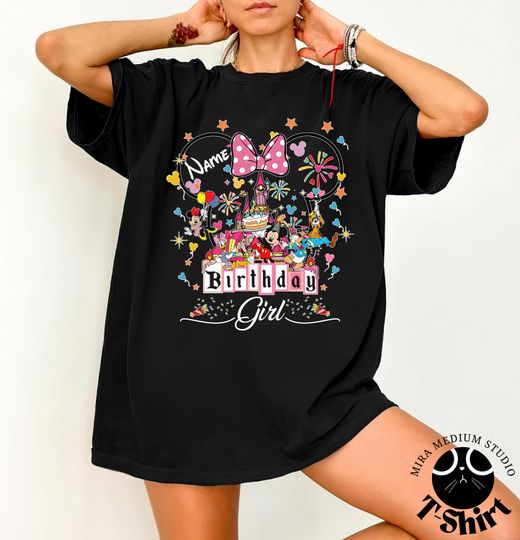 Discover Personalized Disney Birthday Shirt, Birthday Ever Tshirt, Disneyland Family Trip Matching, Disney Shirt Gifts, The Magic Kingdom