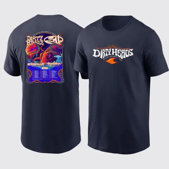Discover Dirty Heads So Glad You Made It Tour 2026 with 311 TShirt - Size S to 5XL