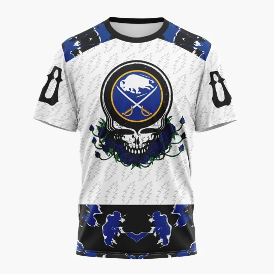 Discover Personalized 2026 Buffalo Sabres Special Gradeful Dead 3D Hockey Fan Gear