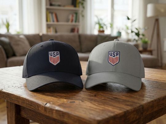 Discover World Cup 2026 Team USA Embroidered Closed-Back Baseball Cap