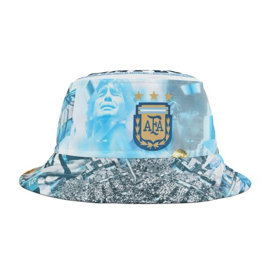 Discover Bucket Hat, piluso Argentina, world champion - Unique Cap, Stylish Sun Hat, Trendy Headwear, Argentina Fan Gift, Soccer Team Fashion