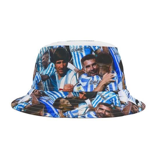 Discover Bucket Hat, Piluso Racing Club de Avellaneda, Futbol Argentino, Retro Cap, Vintage Sun Hat, Soccer Fan Gift, Sports Team