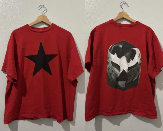 Kanye West YE Bully Merch YZY Sofi Los Angeles Red T-Shirt