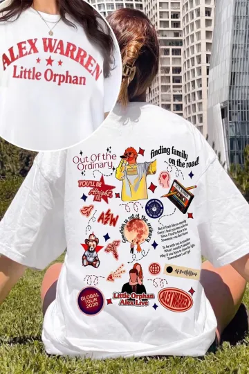 Discover Alex Warren 2026 Tour Shirt Concert Fan Graphic Music Tee