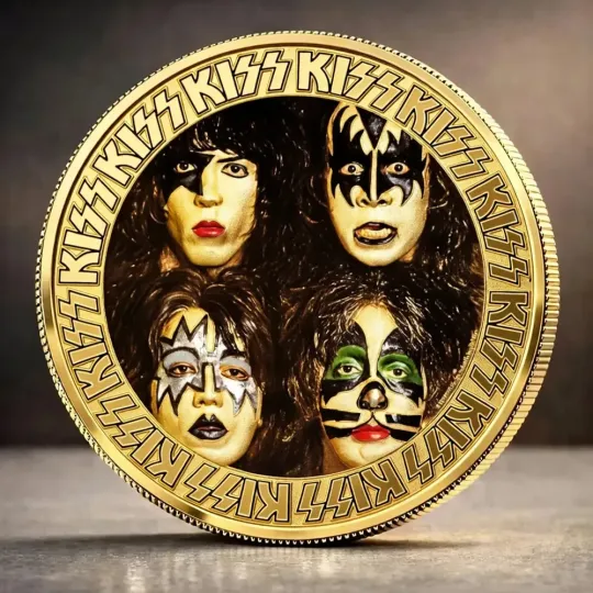 Discover KISS Commemorative Coin Home & Living Decor Coins