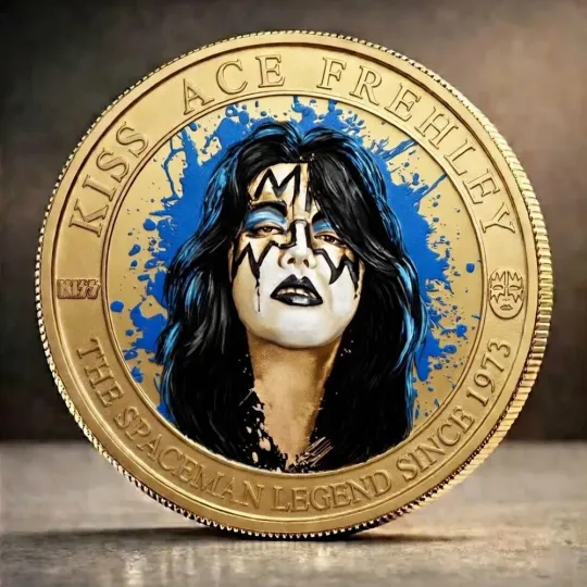KISS x Ace Frehley Commemorative Coin