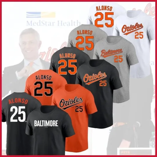 Welcome Pete Alonso #25 Baltimore Orioles 2025 Name & Number Gift For Fans