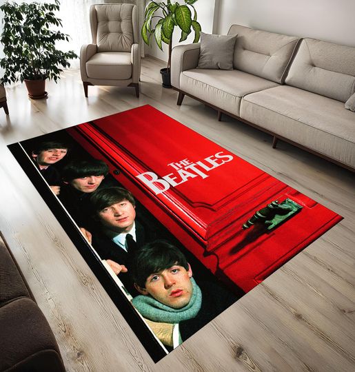 Discover The Beatles Area Rug for Music Room Decor