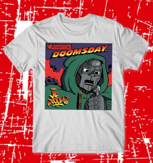 Discover MF Dooom - Operation Doomsday album cover t-shirt