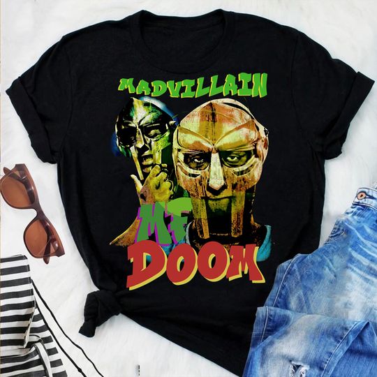 Discover MF Dooom Unisex Graphic T-shirt: Vintage Style Shirt