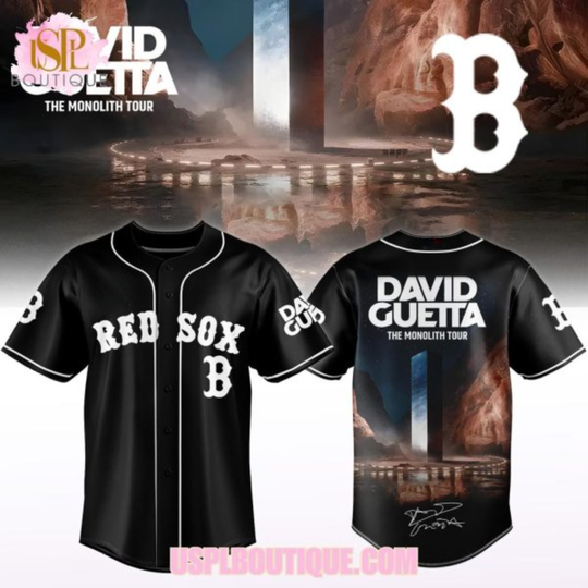 Boston Red Sox x David Guetta The Monolith Tour 2026 Jersey